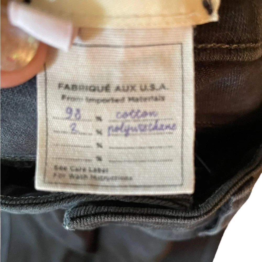 L’AGENCE Chantal Low Rise Skinny in Dark Vintage Size 27
